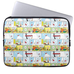 Funda Para Portátil Snoopy Sled Riding Food Dish
