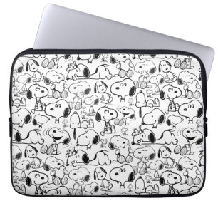 Funda Para Portátil Snoopy Smile Giggle Lauggle Pattern