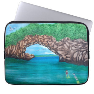 Funda Para Portátil Snorkeling en el paraíso