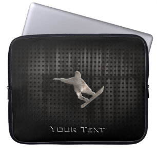 Funda Para Portátil Snowboard del Grunge