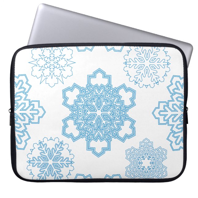 Funda Para Portátil Snowflake (Frente)