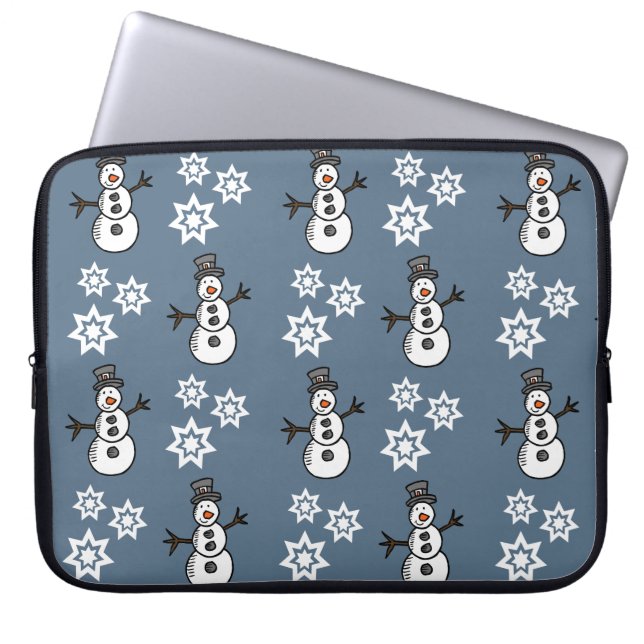 Funda Para Portátil Snowman (Frente)