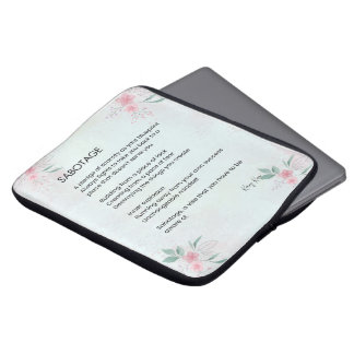 Funda Para Portátil Sobotage - Conciencia, poema de amor propio