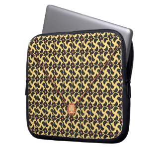 Funda Para Portátil Sobre de jaula dorada