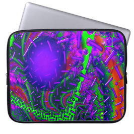 Funda Para Portátil Sobreunidad 3D Optics Fractal