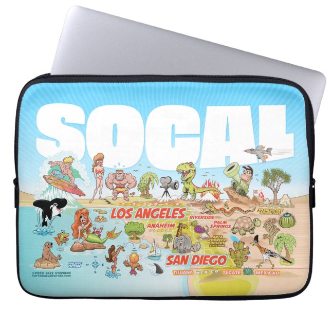 Funda Para Portátil SoCal (Frente)
