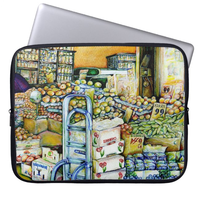 Funda Para Portátil Socavar la gentrificación artística (Frente)