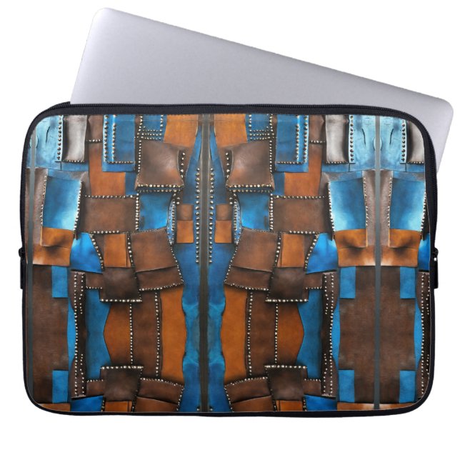 Funda Para Portátil Sofisticada isla caribeña africana de lujo (Frente)