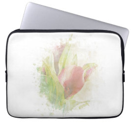 Funda Para Portátil *~* Soft AR AR12 Calla floral artística Lily Coral