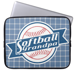 Funda Para Portátil Softball Grandpa Computer Cover
