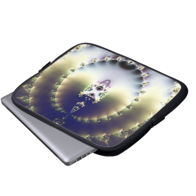 Funda Para Portátil Sol Psicodélico (Inferior anverso)