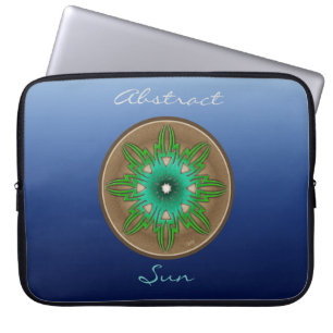 Funda Para Portátil Sol verde