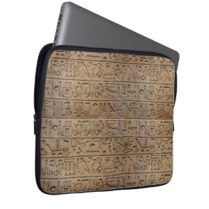Funda Para Portátil Soldadura de Diseñador de jeroglíficos de Egipto a