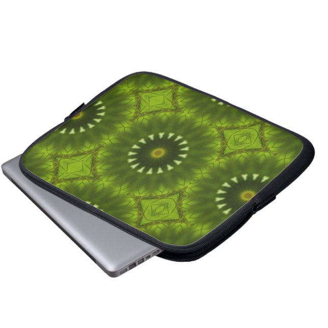 Funda Para Portátil Soles Verdes (Inferior anverso)