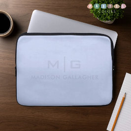 Funda Para Portátil Solid Soft Sky Light Pastel Baby Blue Color