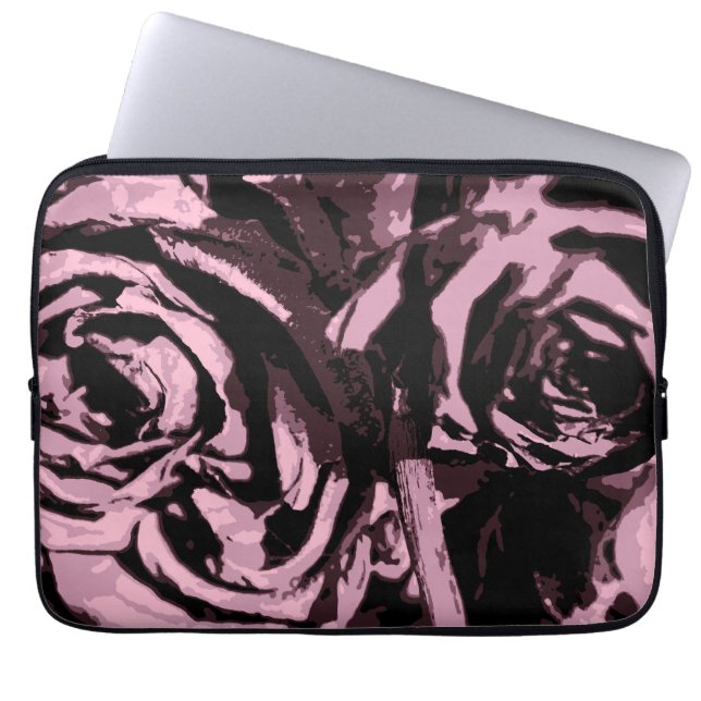 Funda Para Portátil Solo algunas rosas (Frente)