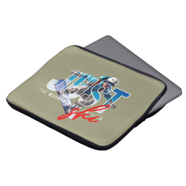 Funda Para Portátil Solo esquí | 13" (Superior anverso)