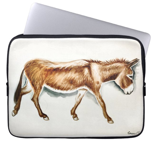 Funda Para Portátil Solo un burro (Frente)