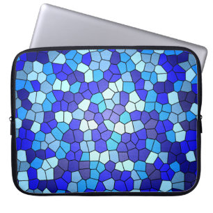 Funda Para Portátil Sombras de vidrio azulado de Shirley Taylor
