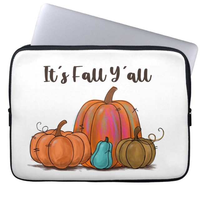 Funda Para Portátil Son las calabazas del otoño (Frente)