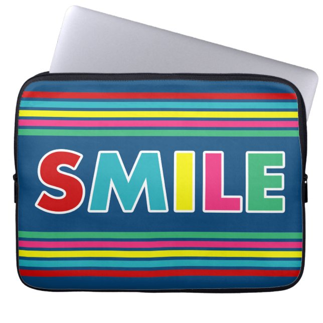 Funda Para Portátil ¡Sonríe! (Frente)
