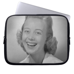 Funda Para Portátil Sonrisa de la mujer