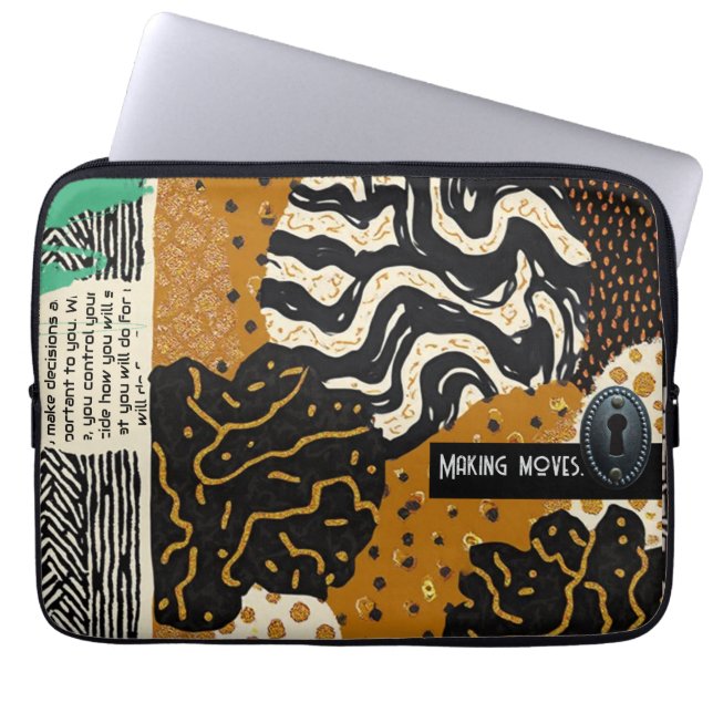 Funda Para Portátil Sophisticated Luxury African Asian Caribbean (Frente)