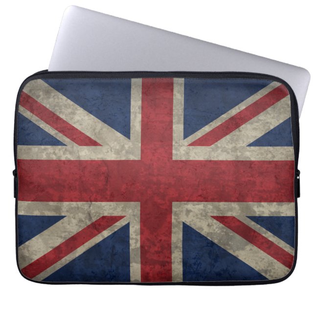 Funda Para Portátil Soportador portátil Union Jack (Frente)