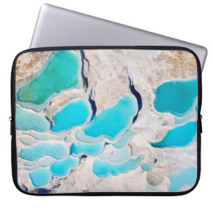 Funda Para Portátil Sorprendente toma aérea de Pamukkale traverten en