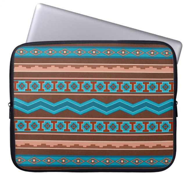 Funda Para Portátil Southwest Style Geometric Cameron Gorge Design (Frente)