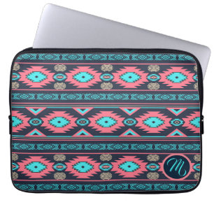 Funda Para Portátil Southwestern ethnic tribal pattern.
