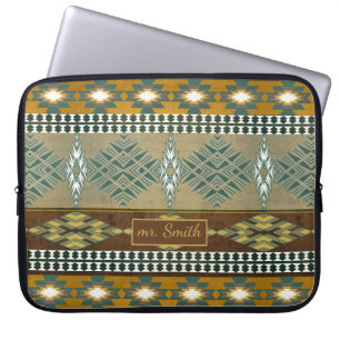 Funda Para Portátil Southwestern tribal pattern laptop sleeve