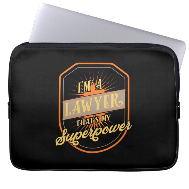 Funda Para Portátil Soy Abogado (Frente)
