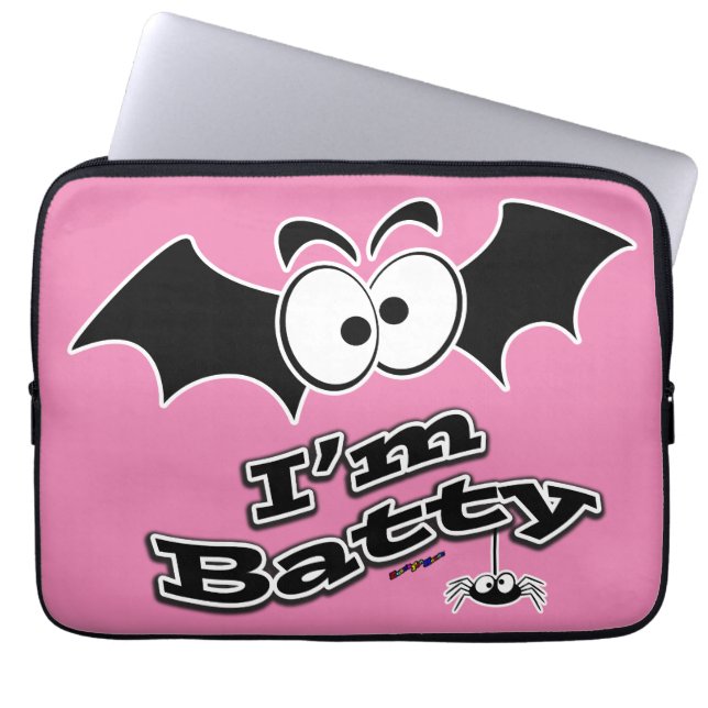 Funda Para Portátil Soy Batty Crazy Eyes (Frente)