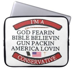 FUNDA PARA PORTÁTIL SOY CONSERVADOR