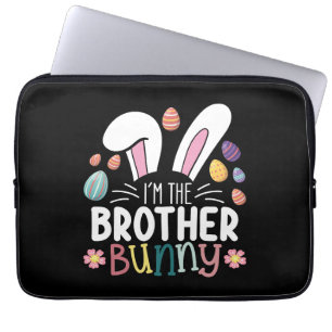 Funda Para Portátil Soy El Hermano Bunny Pascua Ropa Familiar Igual