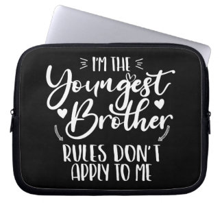 Funda Para Portátil Soy el hermano menor Hermano sarcástico Cool