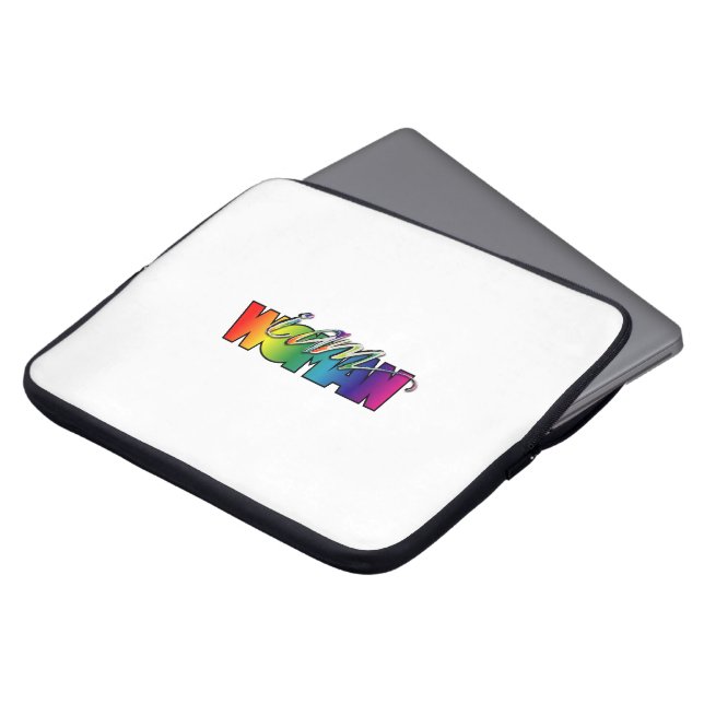 Funda Para Portátil soy mujer (Superior anverso)