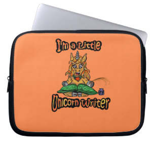 Funda Para Portátil Soy un pequeño escritor de Unicornio - Journal Sle
