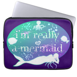 Funda Para Portátil Soy una sirena
