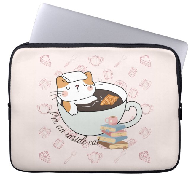 Funda Para Portátil Spa de gato interno (Frente)