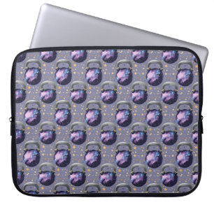 Funda Para Portátil Space Galaxy Kettlebell