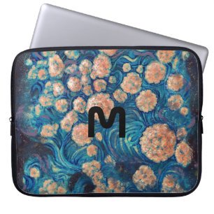Funda Para Portátil Space Mimosa Golden Nebula Blossom