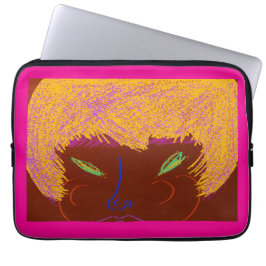 Funda para portátil Sparkling Beauty Queen