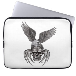 Funda Para Portátil Spiderskull con águila