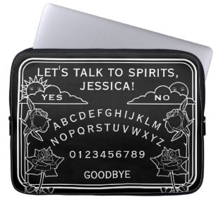 Funda Para Portátil Spirits Gótico Black White Talking Board