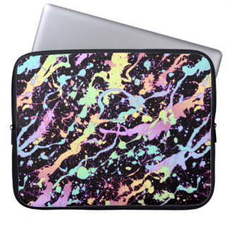 Funda Para Portátil splash de tinta de arcoíris extremo :
