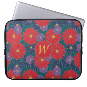 Funda Para Portátil Splashy Fall Floral Laptop Sleeve