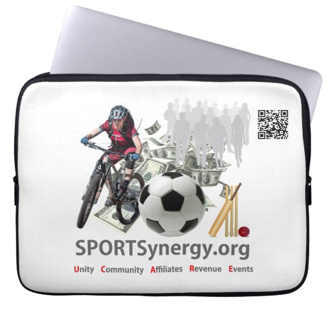 Funda Para Portátil SPORTSynergy - Funda portátil de 13" (Frente)