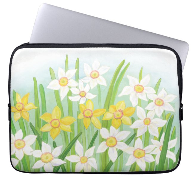 Funda Para Portátil Spring Daffodils (Frente)